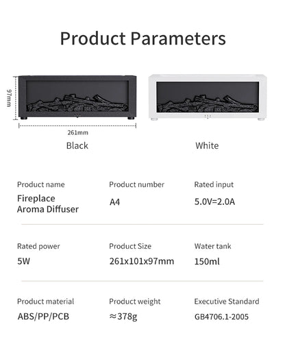 Relaxing Flame Aroma Diffuser